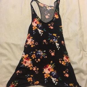 Floral tank top